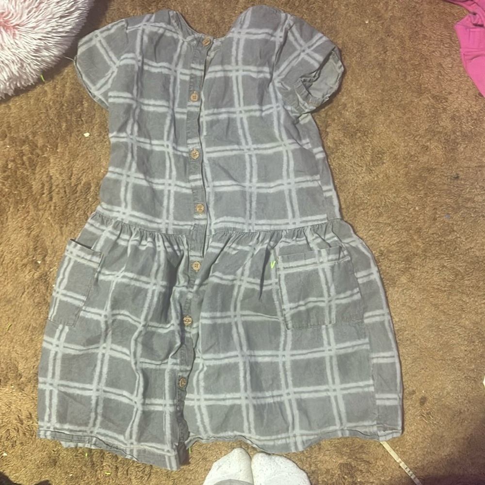 Button up dress